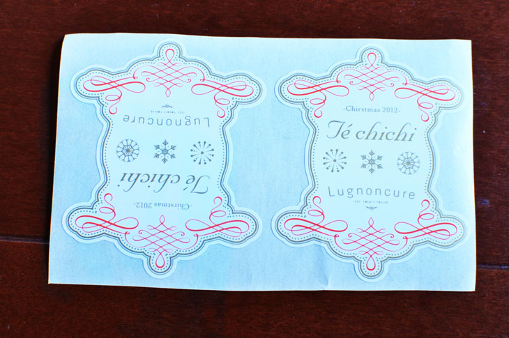Té chichi 2012 xmas bag